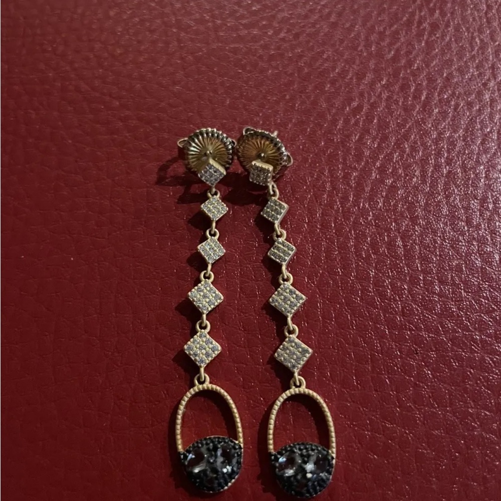 Brand New Freida Rothman Earrings - Dangle